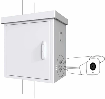 Lanview Maxi Radius Pole Mounted CCTV