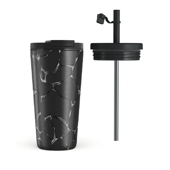 Void - Travel Mug, 500 ml / Flap & Straw Set