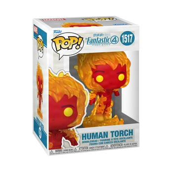 FUNKO POP! Vinilinė figūrėlė: Marvel: The Fantastic Four: First Steps - Human Torch
