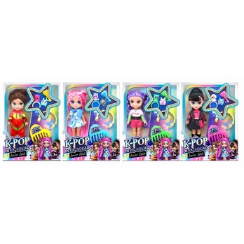 Lėlė K-POP DIVA SQUAD JUNIOR IDOLS, 12 cm