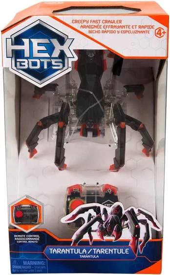 Hex_Bots Interaktyvus žaislas Juodas Widow 6071524, 25.7 cm