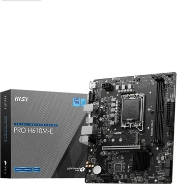MSI PRO H610M-E pagrindinė plokštė