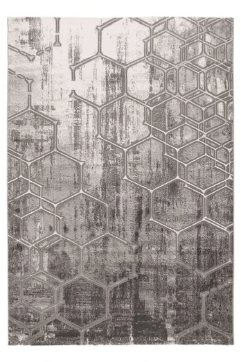 Kilimas Mineral 525, 80x150 cm, pilkas
