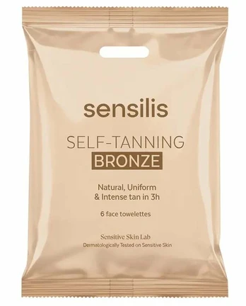 Sensilis SELF TANNING wipes #Bronze 6 u