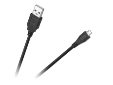 USB - micro USB kabelis 1,0 m "Cabletech Eco-Line kaina