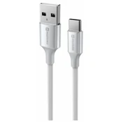 Swissten Textile II USB - USB-C Data and Charching Cable 1.5m kaina