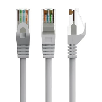 Kabelis sieciowy UTP Gembird PP6U-CU-0.5M kat.6 Patch cord 0.5m pilka