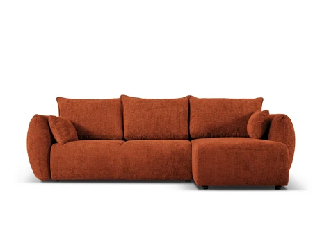 Right Corner Sofa With Bed Function And Box, "Matera", 4 Seats, 253x173x86 Made in Europe