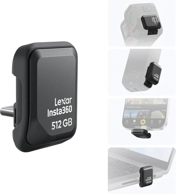 Kietasis diskas Insta360 išorinis SSD diskas 512 GB USB-C Quick Reader