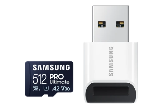 PRO Ultimate microSD card su USB adapteriu