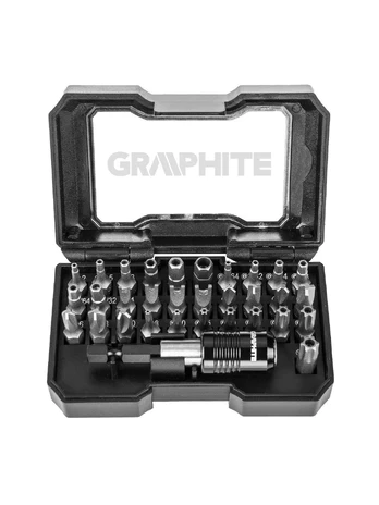 Graphite Serviso antgalių komplektas, 32 vnt