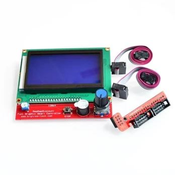 Oem Kontroleris RepRap Ramps 1.4 priedėliui su ekranu 128x64 LCD