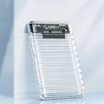 Orico 2139U3-V1 2.5' HDD/SSD USB Micro-B 5Gb/s Disk Drive - Transparent
