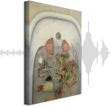 Paveikslas Frida Kahlo - Ką man davė vanduo