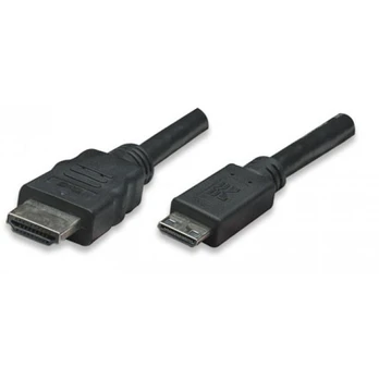 Kabelis Techly Juodas HDMI mini - HDMI 1,8m (ICOC- HDMI- B- 015)