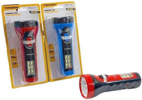 Prožektorius TS2228, 5+6 LED, su dirželiu
