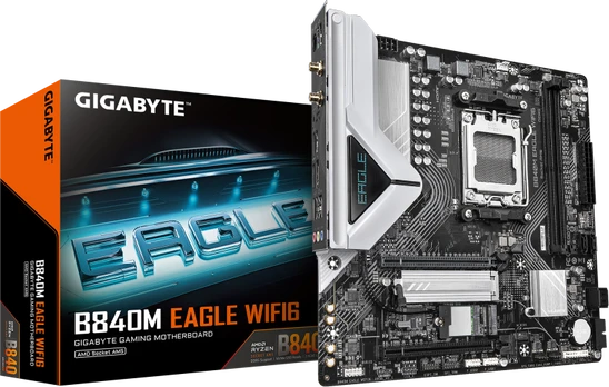 pagrindinė plokštė Gigabyte B840M EAGLE WIFI6