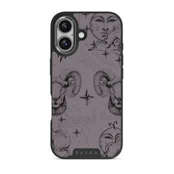 Aries - iPhone 17 Case, Elite Dark (MagSafe) / Gunmetal / Purple