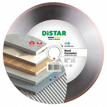 Deimantinis pjovimo diskas Distar Hard Ceramics 400mm