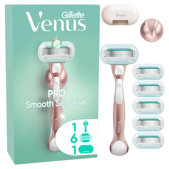 Skutimosi rinkinys Gillette Venus Pro Smooth Sensitive