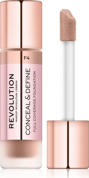 Revolution Make Up Makeup Revolution Conceal and Define Foundation F4 23ml