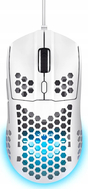 TRUST pelė GXT 928 Helox Lightweight, Bílá