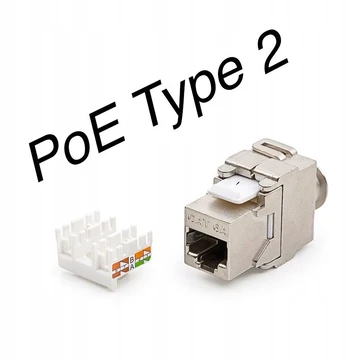Keystone modulis Keline Cat 6a, Rj45/s