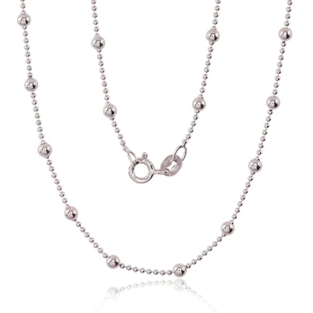 Itališka sidabrinė grandinėlė „Beads II“