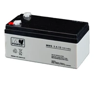 AKUMULIATORIUS 12V/3.4AH-MWS MW Power kaina