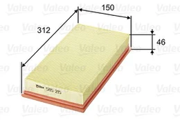 Oro filtras VALEO 585215 kaina