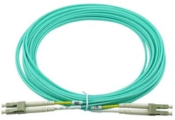 BlueOptics LWL Patchkabel LC / LC MM OM3 aqua 0,5m