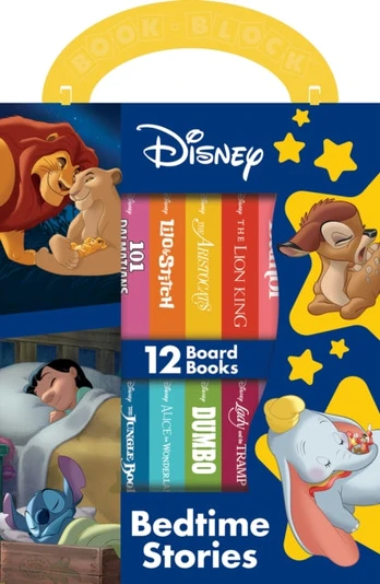 Disney Bedtime Stories 12 Board Book