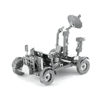 Metalinė dėlionė - konstruktorius Metal Earth Lunar Rover 3D