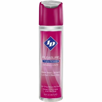 ID Pleasure Water-Based Lubricant 250ml with Botanical Extracts