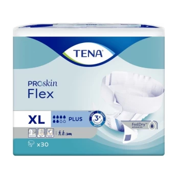 TENA sauskelnės Flex Plus, XL, 30 vnt.