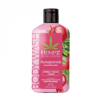 HEMPZ POMEGRANATE HERBAL kūno prausiklis, 500 ml