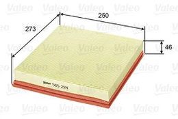 Oro filtras VALEO 585224 kaina