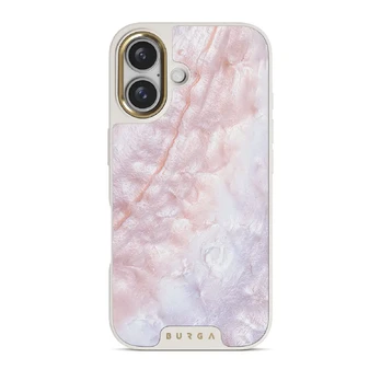 Mermaid Crown - Sea Shell iPhone 16 Case, Elite Light (MagSafe) / Gold