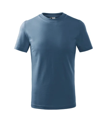 Vaikiški Marškinėliai MALFINI Basic 138 Denim 160g/m2