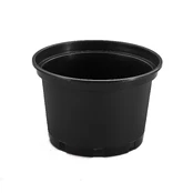 Vazonas JA41, plastikinis, Ø 41 cm, juodas kaina