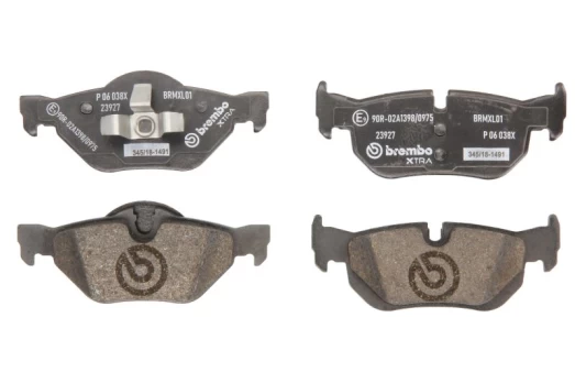 Brake pads - tuning Xtra P 06 038X rear