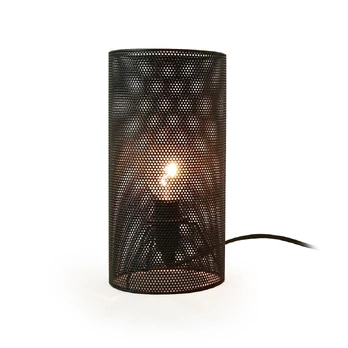 Stalo žibintas Platinet juodas (PTL2524B)