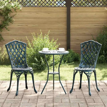 Sodo Bistro Rinkinys 3 pcs Žalia Aliuminis
