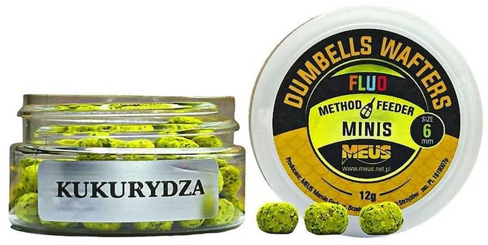 Meus Dumbells Wafters Minis 6mm - Sweet Corn