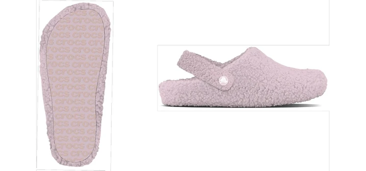 Crocs™ CLASSIC COZZZY SLIPPER Pink Milk - 39,5
