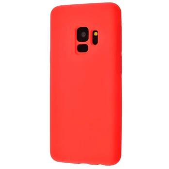 Evelatus Samsung S9 Soft Premium Soft Touch silikoninis dėklas, raudonas