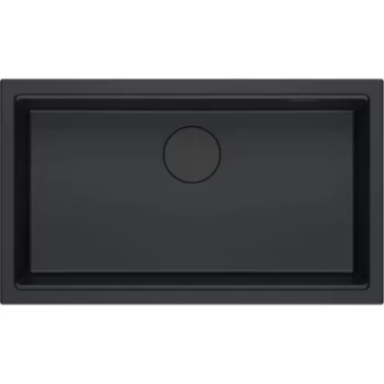 Plautuvė Quadron LOGAN 110, HQD7644U7_BLM_U, anglies juoda