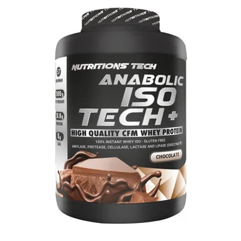 NUTRITIONS TECH Anabolic ISO Tech - 2000g Vanilė