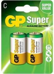 Elementai GP Batteries, LR14, 2 vnt. kaina