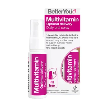 BETTERYOU MULTIVITAMIN maisto papildas, skystis, 25 ml